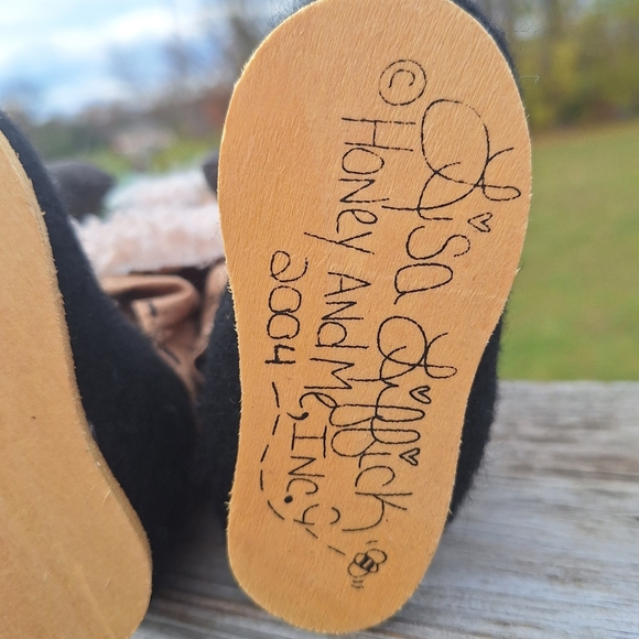 2004 Honey and Me Primitive Black African American Santa Claus Christmas Decor - Picture 11 of 11